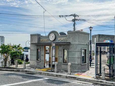 「三崎港」バス停